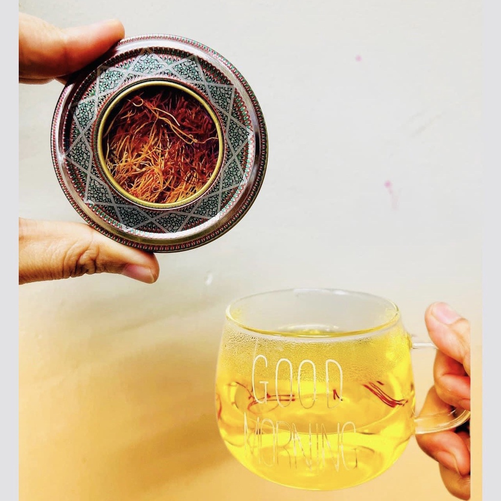 SAFFRON- Nhụy Hoa Nghệ Tây Nguyên Bản Mohammad Saketi Saffron hộp 2gram
