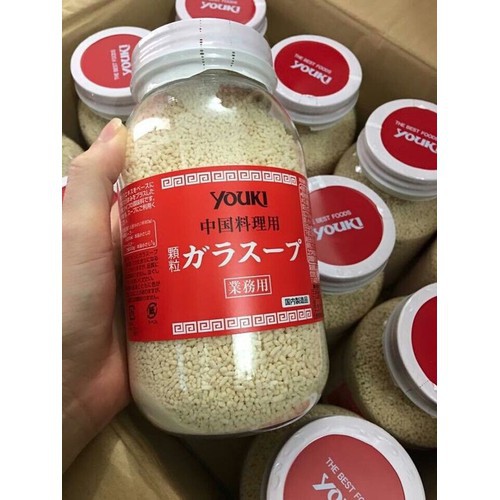 Hạt Nêm Youki 500gr Nhật Bản Từ Nước Cốt Gà và Rau Quả date 19/3/2021