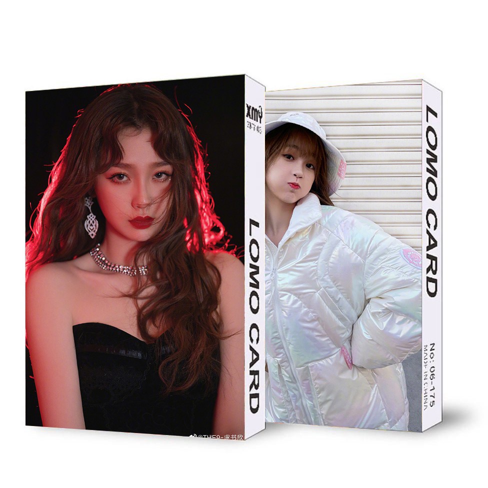 Ảnh lomo IN HÌNH Ngu Thư Hân The9 30 tấm idol thần tượng cpop