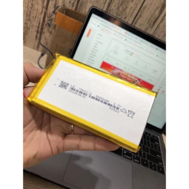 Pin Lithium 7565121 10000mAh-Pin chế sạc dự phòng-Pin dung lượng cao