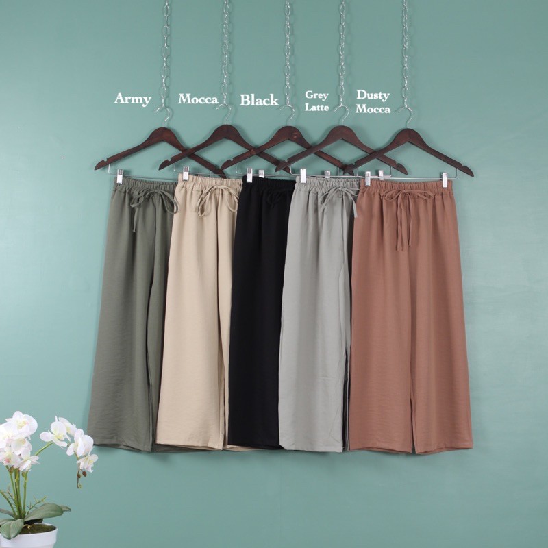 Quần Dài Ống Rộng Màu Trơn Phong Cách Hàn Quốc | BigBuy360 - bigbuy360.vn