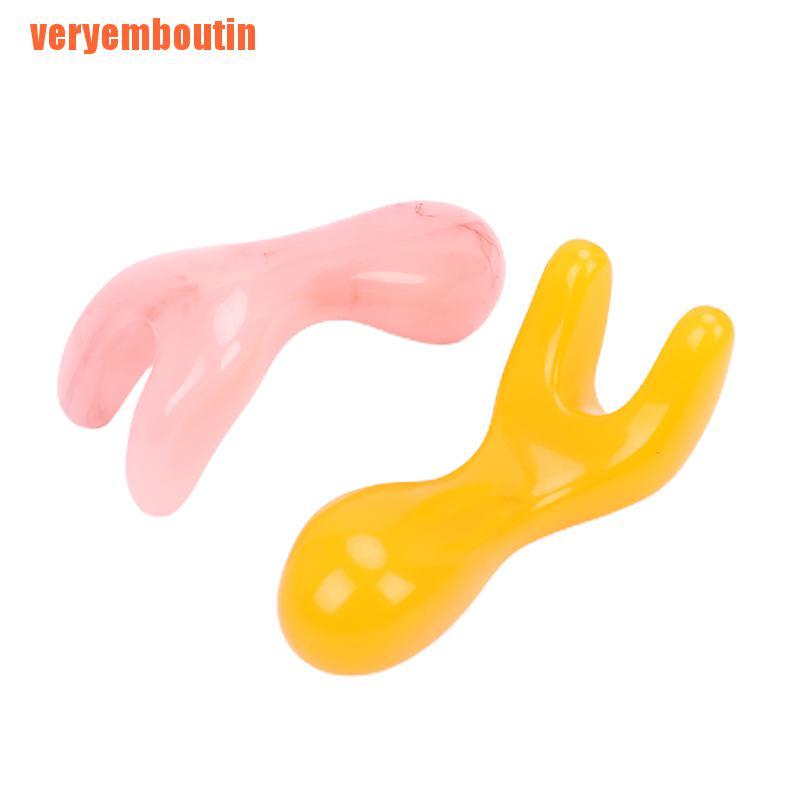 Dụng Cụ Mát Xa Mặt Bằng Nhựa Resin Tự Nhiên