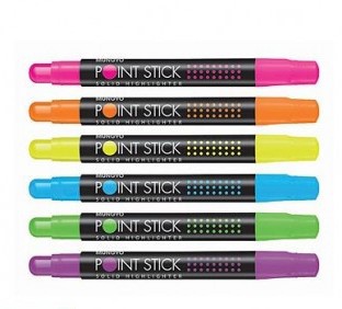 Bút Dạ Quang Sáp Vặn Mungyo MSH-12 - HÀN QUỐC