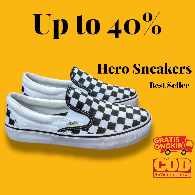 Giày Thể Thao Vans Họa Tiết Bàn Cờ Cá Tính Cho Nam Và Nữ
