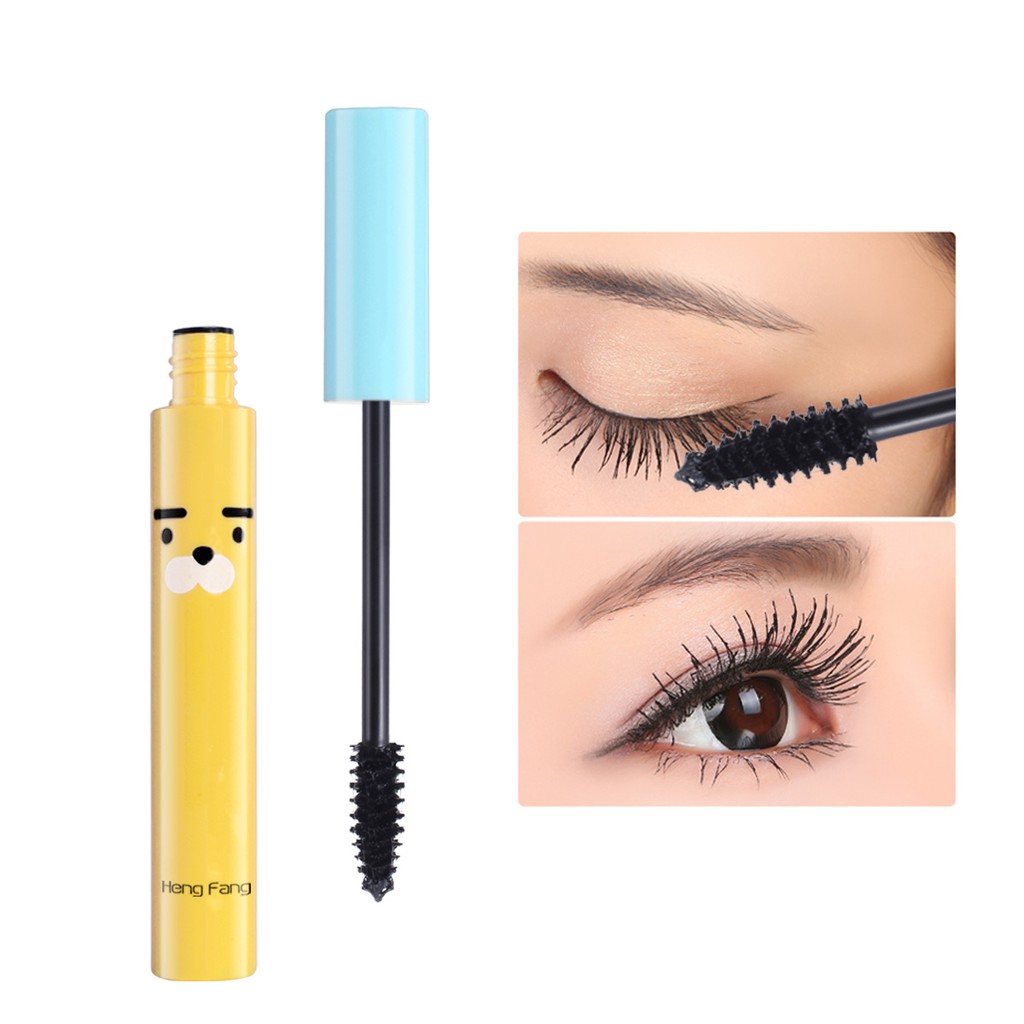 Mascara uốn cong làm dài lông mi chất màu không thấm nước thương hiệu HENGFANG #H6208