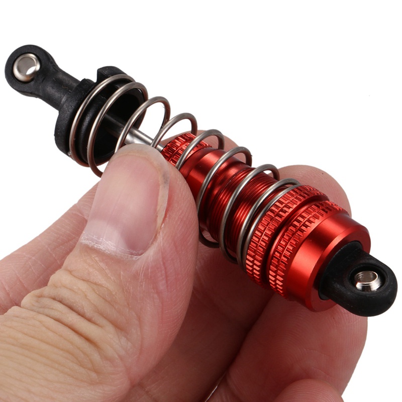 Phụ kiện thay thế bộ giảm chấn giảm xóc bằng kim loại 1 cái cho WLtoys 144001 1 '14 4WD RC Drift Phụ tùng xe đua,Red