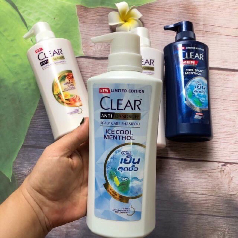 ** DẦU GỘI CLEAR THÁI LAN BẠC HÀ -CLEAR MEN