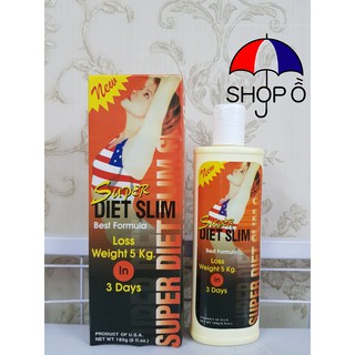 Kem tan mỡ super diet slim 180 gram