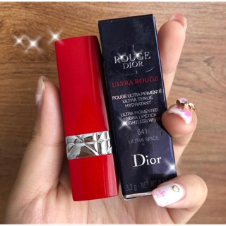 Son fullbox Dior ultra rouge 641