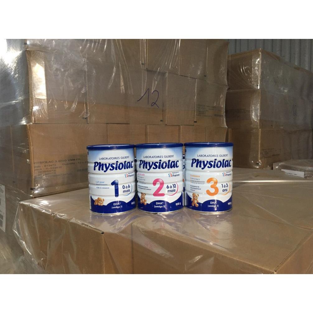 Sữa bột Physiolac số 1, 2, 3 400g/900g Date mới