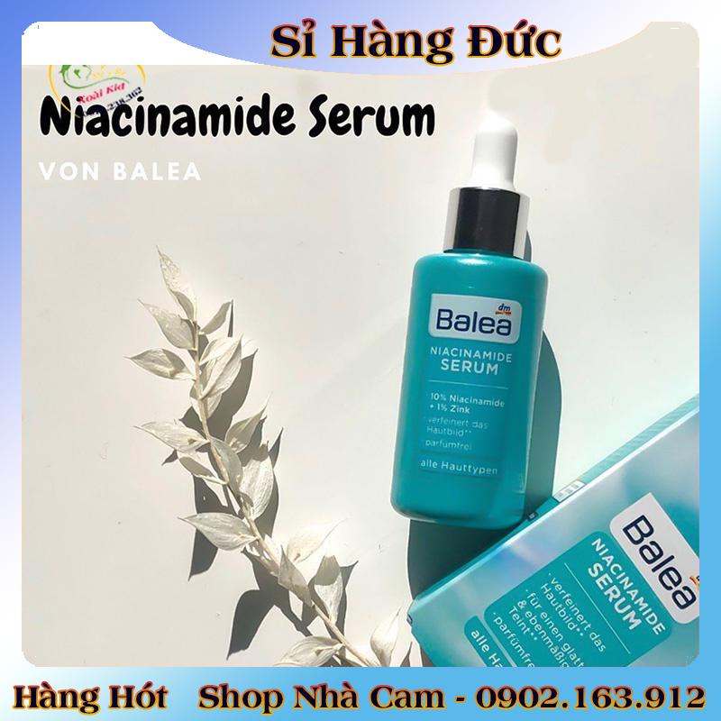 [auth] Serum Niacinamide sáng trắng da se khít lổ chân lông Balea Đức [ Nội địa Đức Đủ Bill] [Hot]