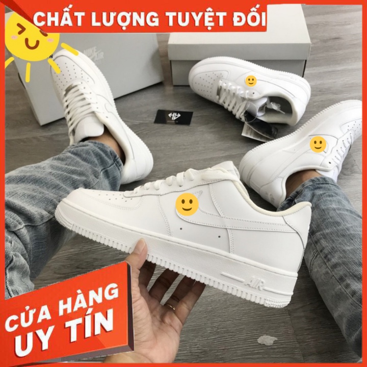 Giày AF1 trắng, giày Sneaker Nam Nữ full Size hàng Trung