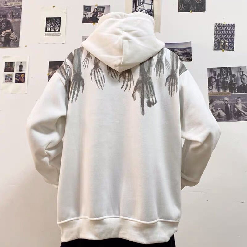 Áo hoodie bàn tay chữ nghệ thuật unisex Ulzzang streetstyle siêu chất ❤️