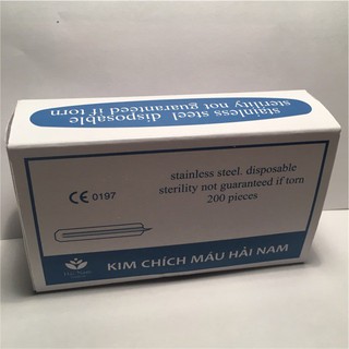Hộp 200 Kim Chích Máu Blood Lancets