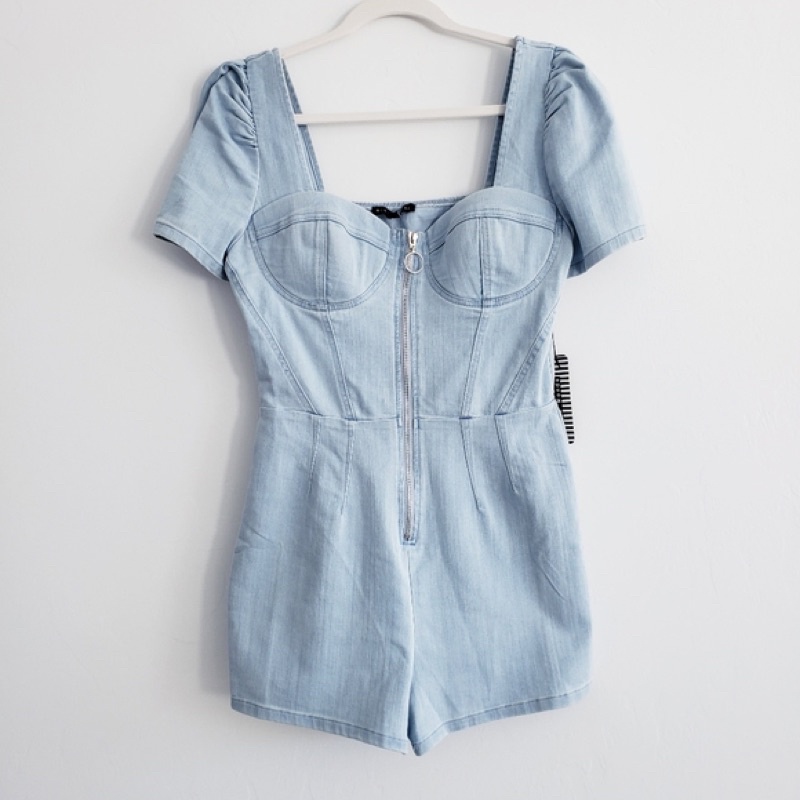 Jumsuit kaki co giản xuất dư xịn