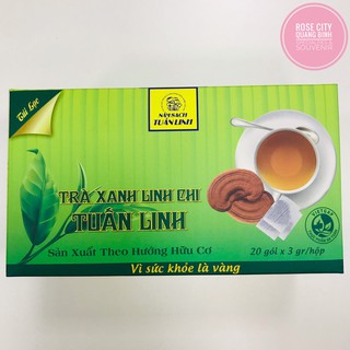 [ĐẶC SẢN QUẢNG BÌNH] - Trà Xanh Linh Chi Tuấn Linh