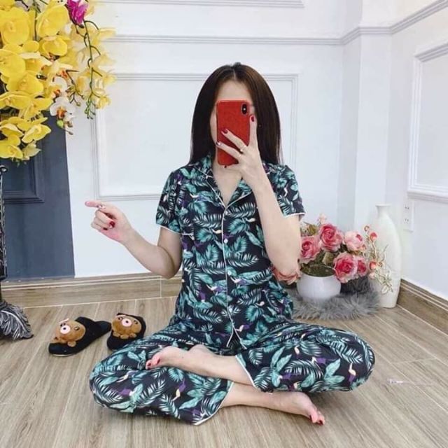 CHUYÊN SỈ ÔM LÔ ĐỒ BỘ PIJAMA KATE THÁI