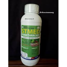 Thuốc diệt trừ muỗi STMED Permethrin 50EC 1L