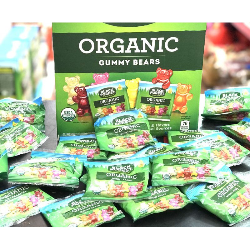 Combo 10 gói kẹo dẻo Gấu Organic