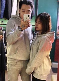 Áo hoodie trơn bacsi