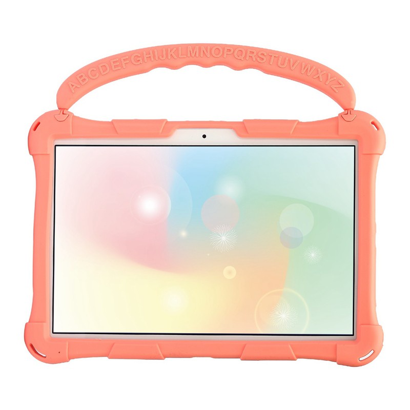 Tablet Case for Teclast M40 P20HD P20 10.1 Inch Tablet Silicone Case Tablet Stand with Handle for Teclast P20HD(Pink)