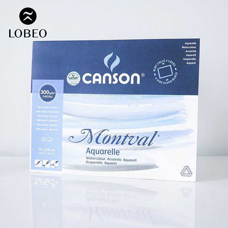 [ LỖ STORE ] Sổ vẽ Canson Montval - 300gsm