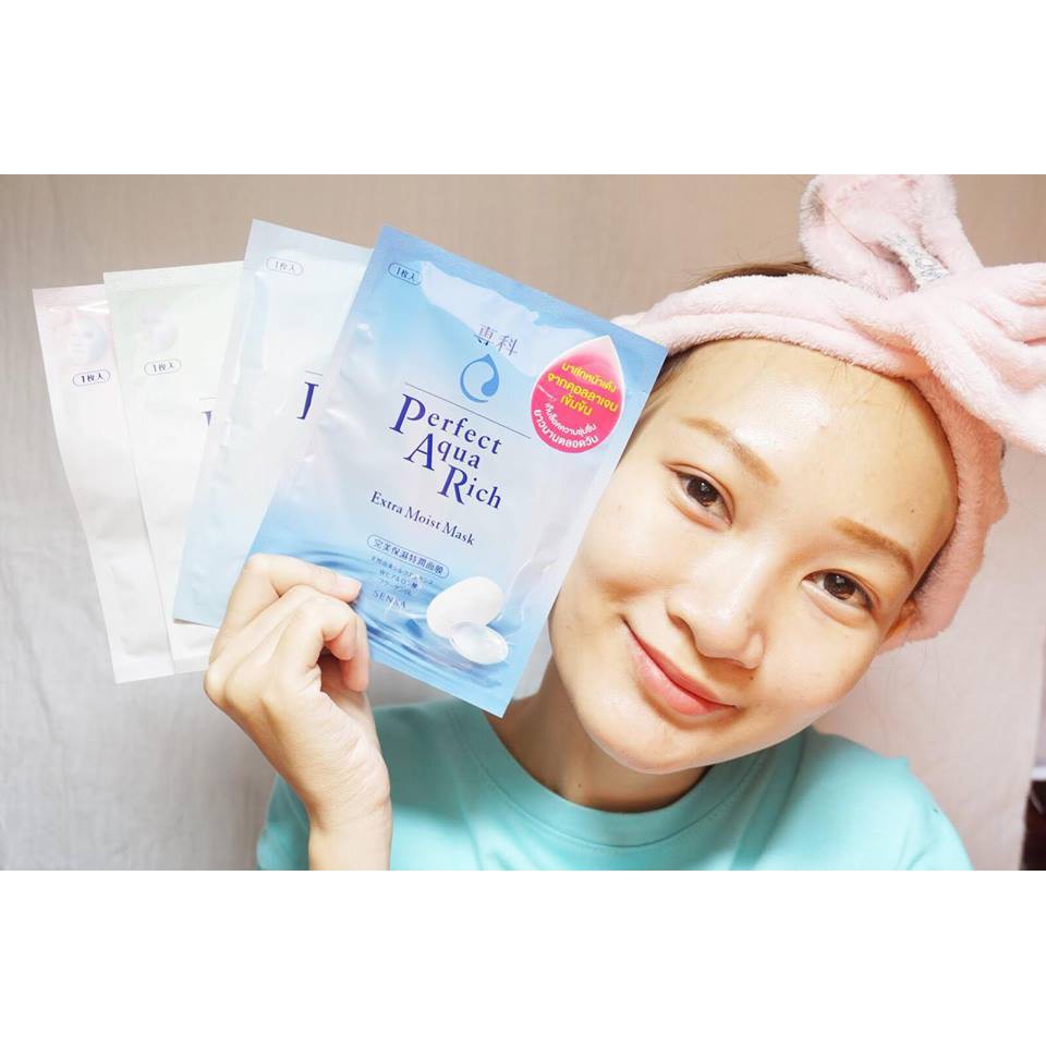 Mặt Nạ Dưỡng Da Senka Perfect Aqua Mask 25ml