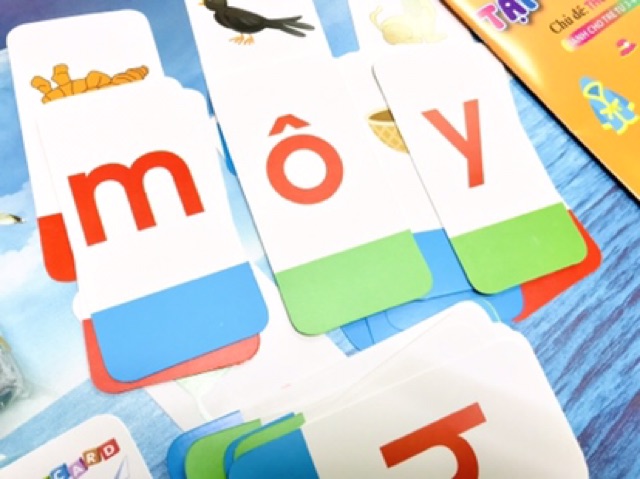 (⭐NEW⭐)Bộ flashcard thẻ học chữ cái, chữ số cho bé