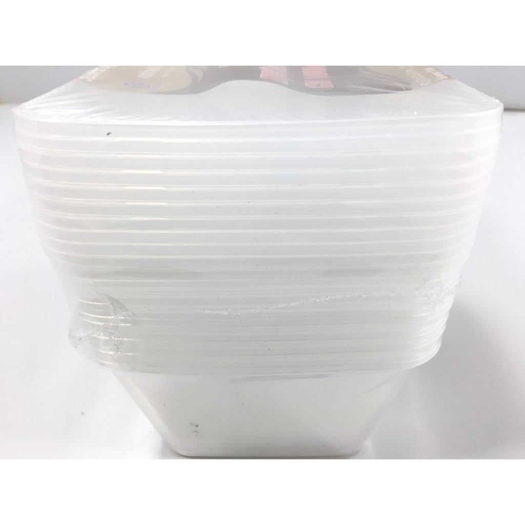 10 hộp nhựa đựng và bảo quản thực phẩm 1000ml Việt Nhật plastic