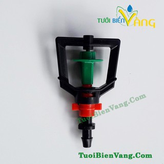 Combo 30 béc phun mưa xoay chân 6mm