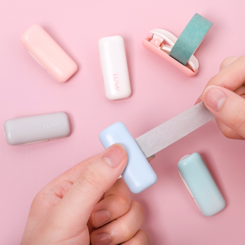 Dụng Cụ Cắt Băng Keo Mini 6-30mm Màu Sắc Ngọt Ngào