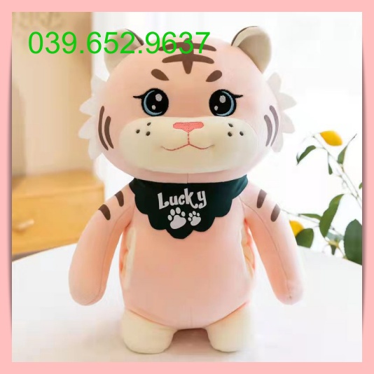 Gấu bông teddy bear hình con hổ đáng yêu, hổ bông hàng nhập khẩu , kích cỡ full size