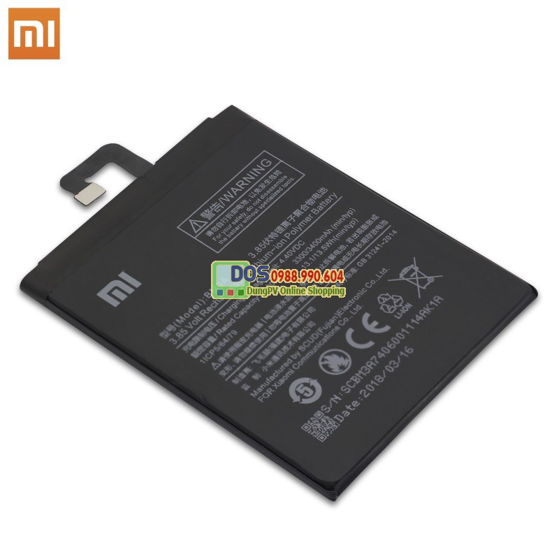 Pin xiaomi mi note 3 bm3a chính hãng