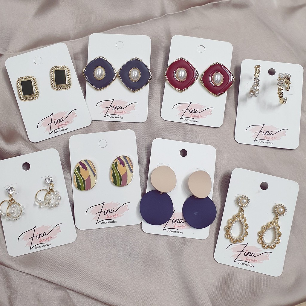 Khuyên tai Vintage retro chuẩn style Hàn Quốc