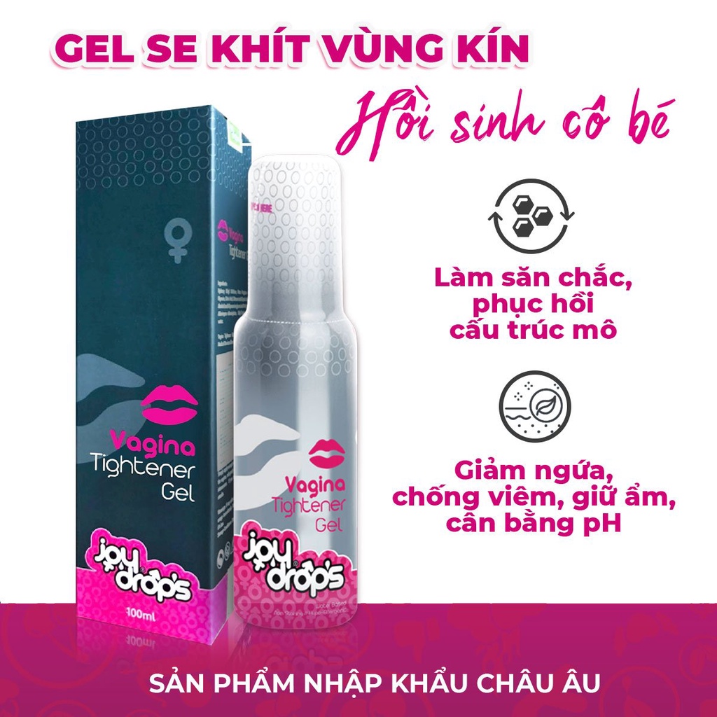 Gel se khít vùng kín Joydrops Vagina Tightenner Gel - Nhập khẩu chính hãng