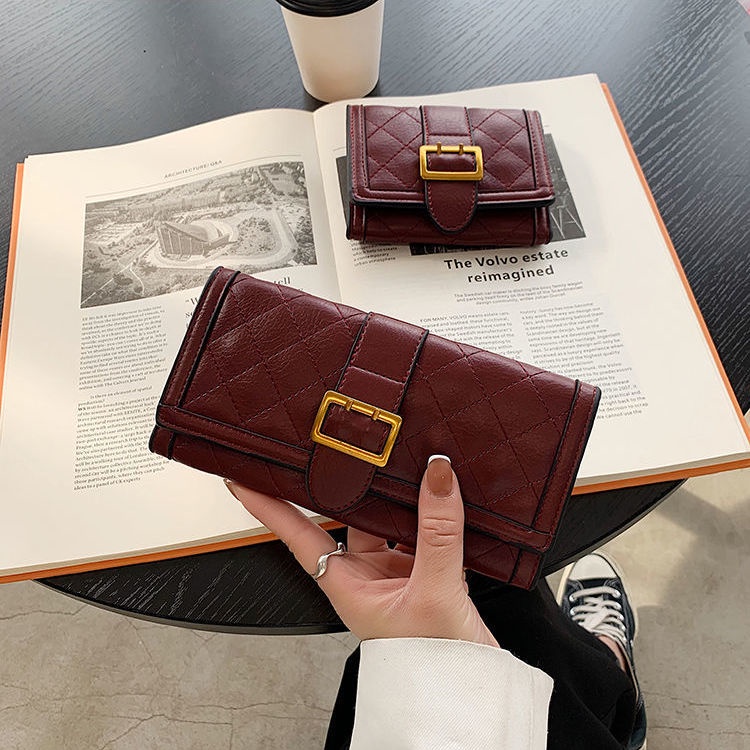 Ví dài đựng thẻ đơn giản thời trang cho nữ