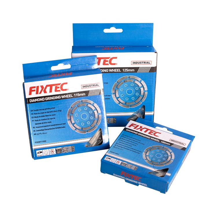 Đĩa mài bê tông cao cấp FIXTEC FDGW, kích thước 100x20mm, an toàn, siêu bền