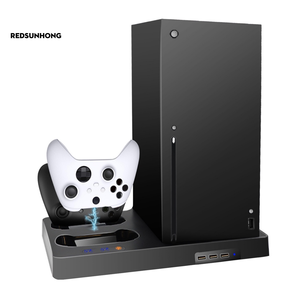 Đế Sạc Tay Cầm Chơi Game Bền Bỉ Kèm Quạt Làm Mát Tiết Kiệm Không Gian