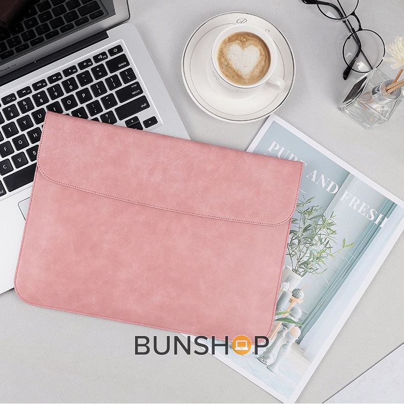 Bao da chống sốc đựng macbook laptop 13 14 inch | BigBuy360 - bigbuy360.vn