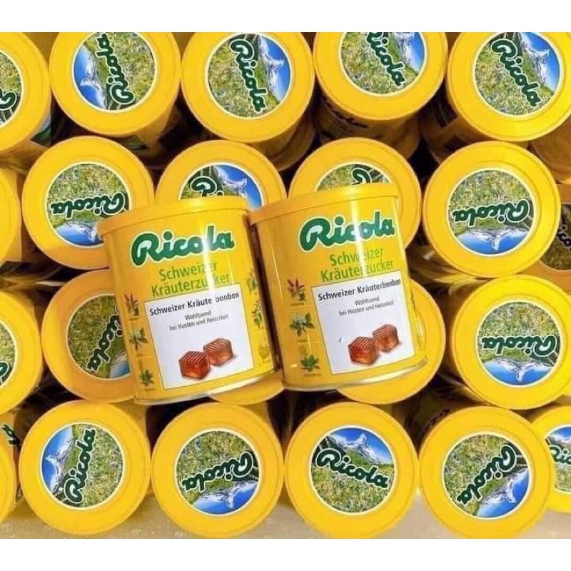 [Mã GROSALE giảm 10% đơn 150K] [2024]Kẹo ngậm ho Ricola thảo dược 250g Đức