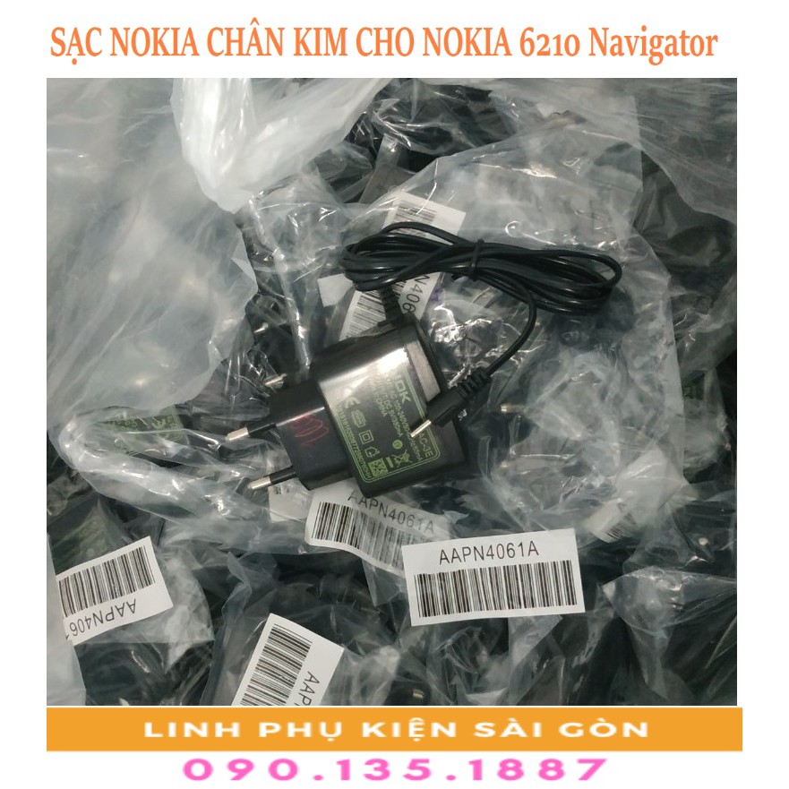 SẠC NOKIA CHÂN KIM CHO NOKIA 6210 Navigator