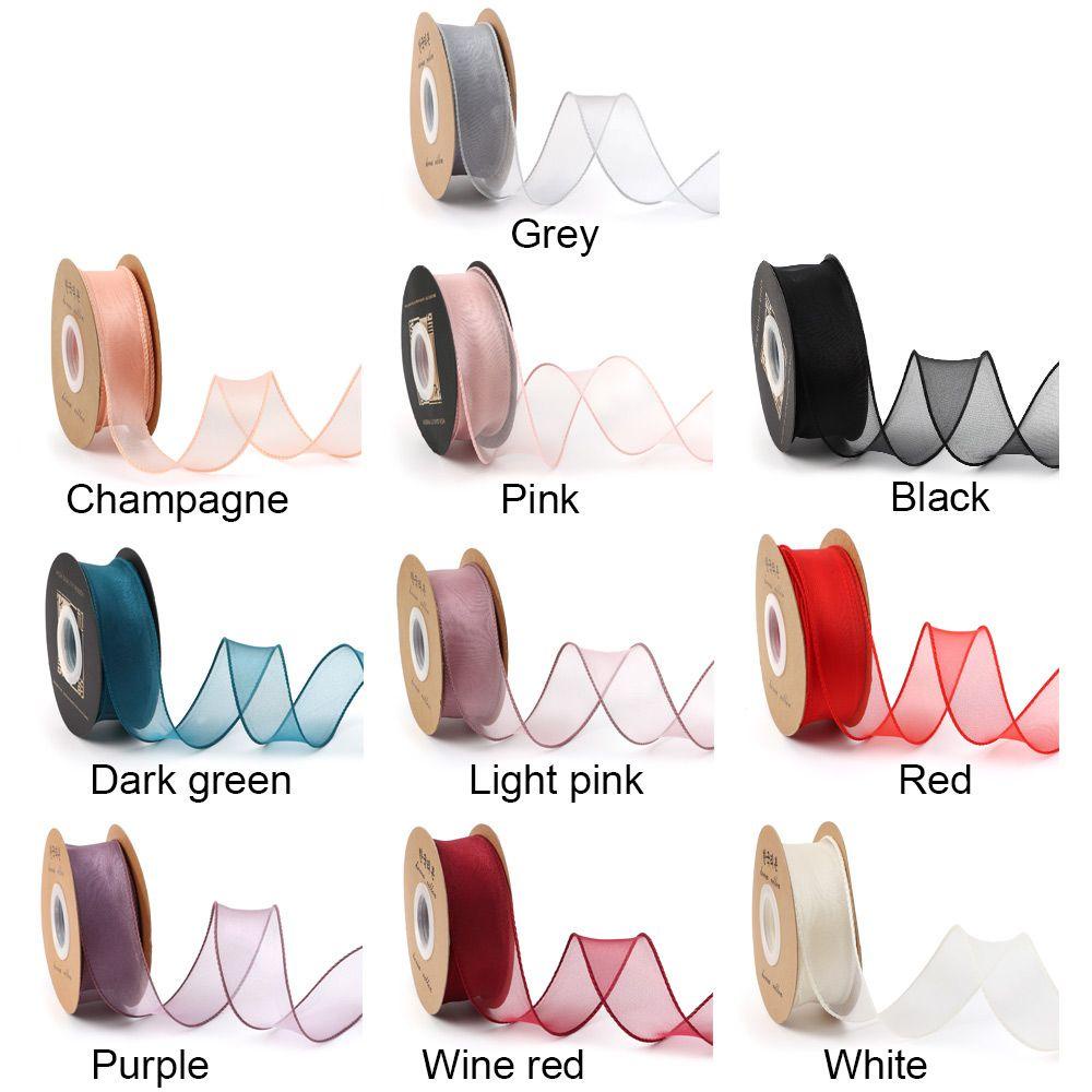 FOREVER Bó Hoa Lụa 10Yards Gợn Sóng Trang Trí Tiệc Cưới