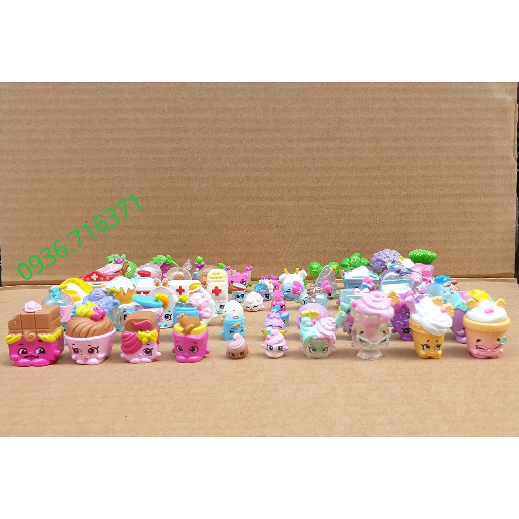 Shopkins nhiều mẫu cho bé chơi bán đồ hàng