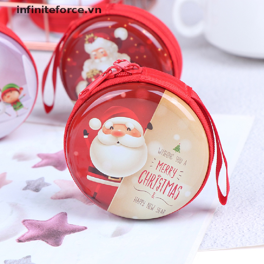 Hộp đựng kẹo phong cách Giáng sinh