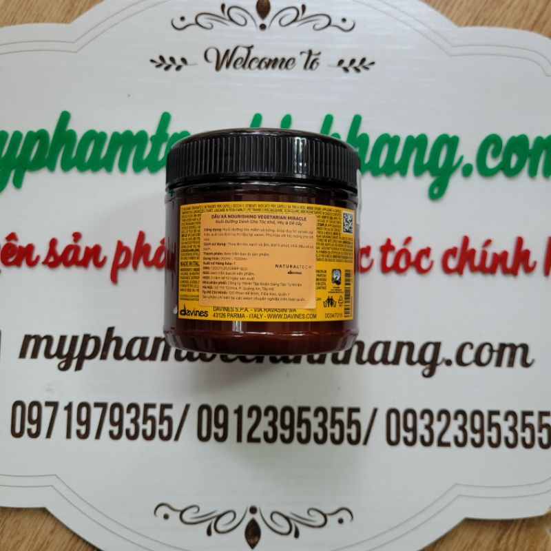 LẺ DẦU XẢ DAVINES DƯỠNG ẨM THỰC VẬT DIỆU KỲ BẢO VỆ NOURISHING 250ML