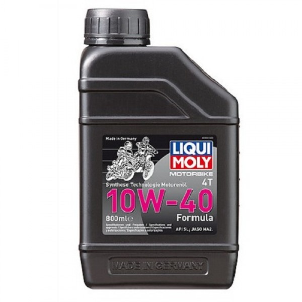 Nhớt Liqui Moly MOTORBIKE 4T 10W-40 FORMULA – 800ML