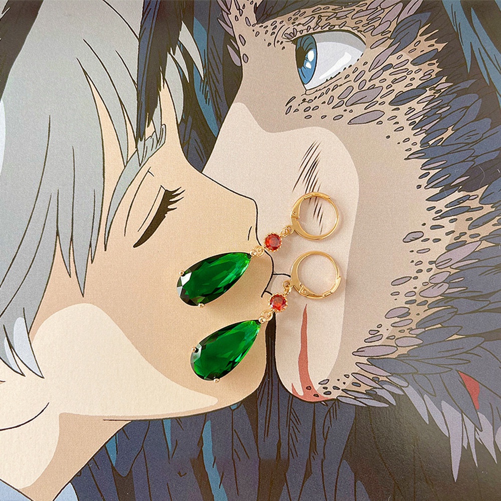 Cod Qipin Khuyên Tai Tròn Anime Howl's Moving Castle Thủ Công