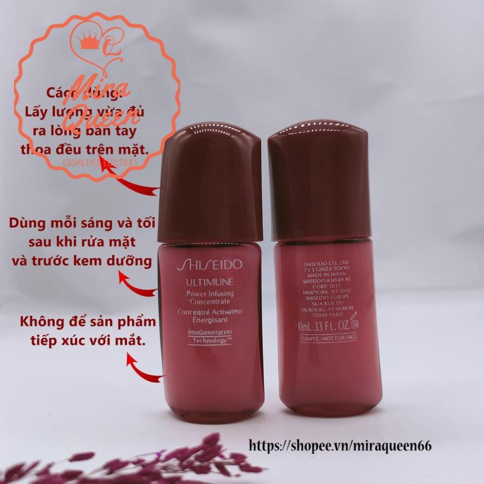 Tinh Chất Dưỡng Da Shiseido Ultimune Power Infusing Concentrate 10ml