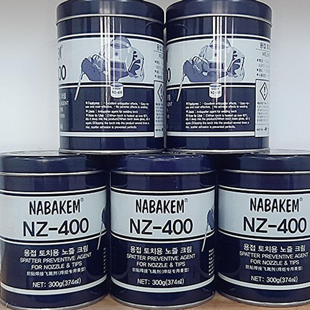 Sáp trống dính cho súng hàn Mig NZ-400  NABAKEM, Mỡ hàn giúp chống bắn tóe đầu mỏ hàn