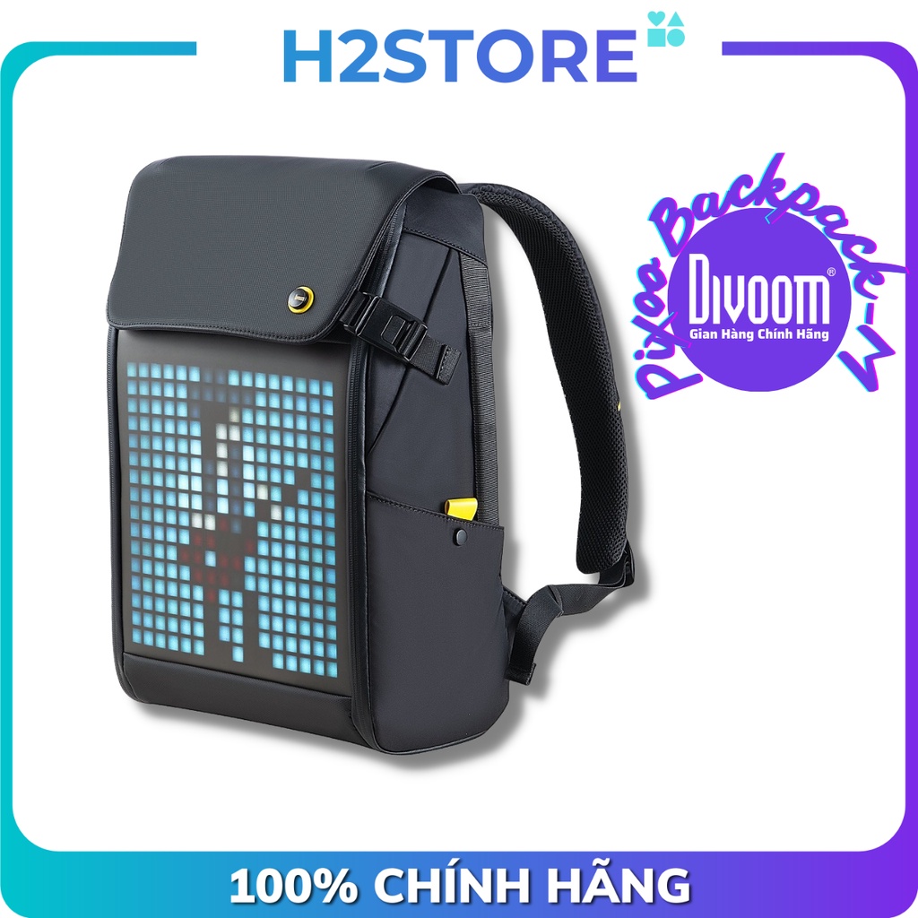 Balo Divoom Pixoo Backpack-M màn hình LED thông minh, sáng tạo